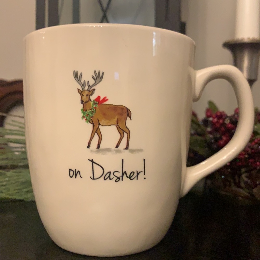 HTF Rae Dunn- Reindeer mugs - Picture 2 of 5